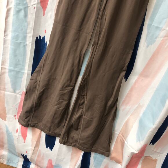 NWOT Free People Movement Good Karma Flared Onesie in Brown Size XS/S - Picture 5 of 11